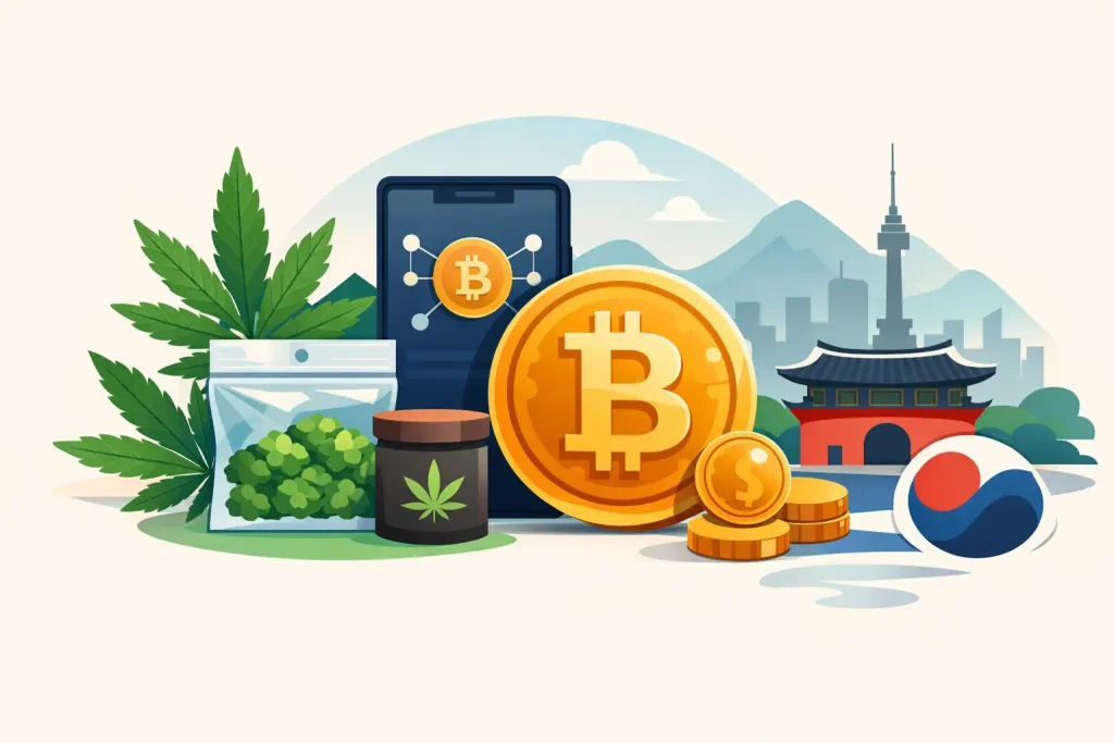 Can I Buy Weed in Korea With Bitcoin?