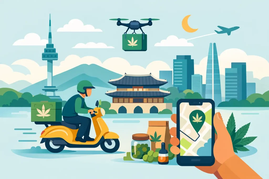 Seoul Cannabis Delivery Options That Work