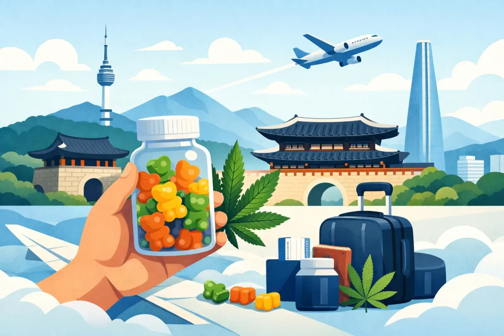 Traveling to Korea With CBD Gummies? Read This